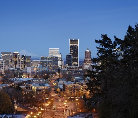 Portland, Oregon skyline